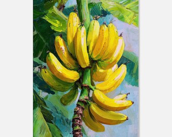 バナナの油絵 バナナの油絵 バナナ | 大谷尚哉 ｜インテリア絵画 アートの専門通販