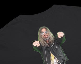 Camiseta Slayin' de JohnnyConcert (fuente blanca)