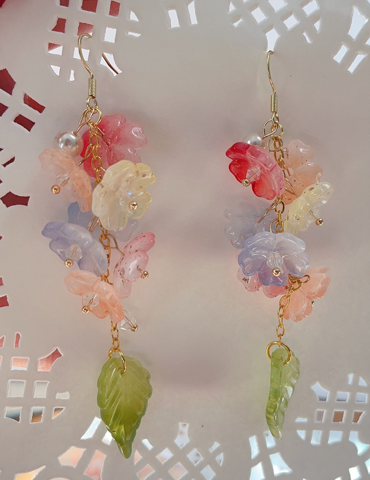 【SUBYUL】Wind flower earring Wind flower earrings : 수별 subyul