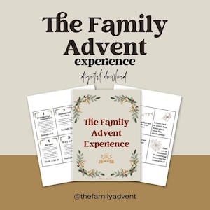 The Family Advent Erlebnis Kit (digitale Dateien)