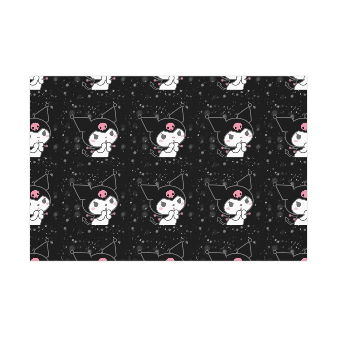 Hello Kitty Wrapping Paper Kuromi Christmas Wrap Sanrio - Etsy