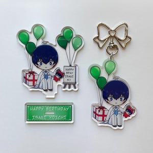 Blue Lock Anime Isagi Yoichi Birthday Acrylic Standee / Keychain
