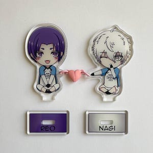 Blue Lock Nagi Seishiro and Reo Mikage Acrylic Standee