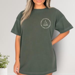 Camp Bach T-Shirt, Camping Bachelorette Custom Tee, Custom Bachelorette Shirt, Bridal Party Matching Shirts, Destination Bachelorette Party