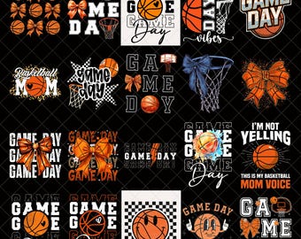 Día del juego PNG, Día del juego de baloncesto PNG, Diseño de camiseta deportiva, Baloncesto desgastado PNG, Baloncesto retro Sublimación PNG Descargar