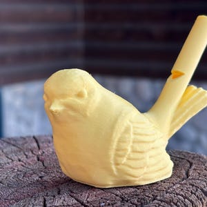 3D Printed Bird Water Whistle - Fun Musical Toy for All Ages