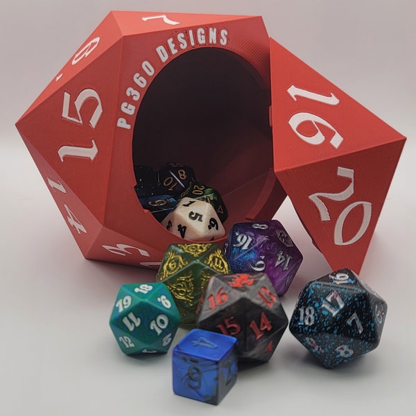 D20 COUNTDOWN DICE HOLDER