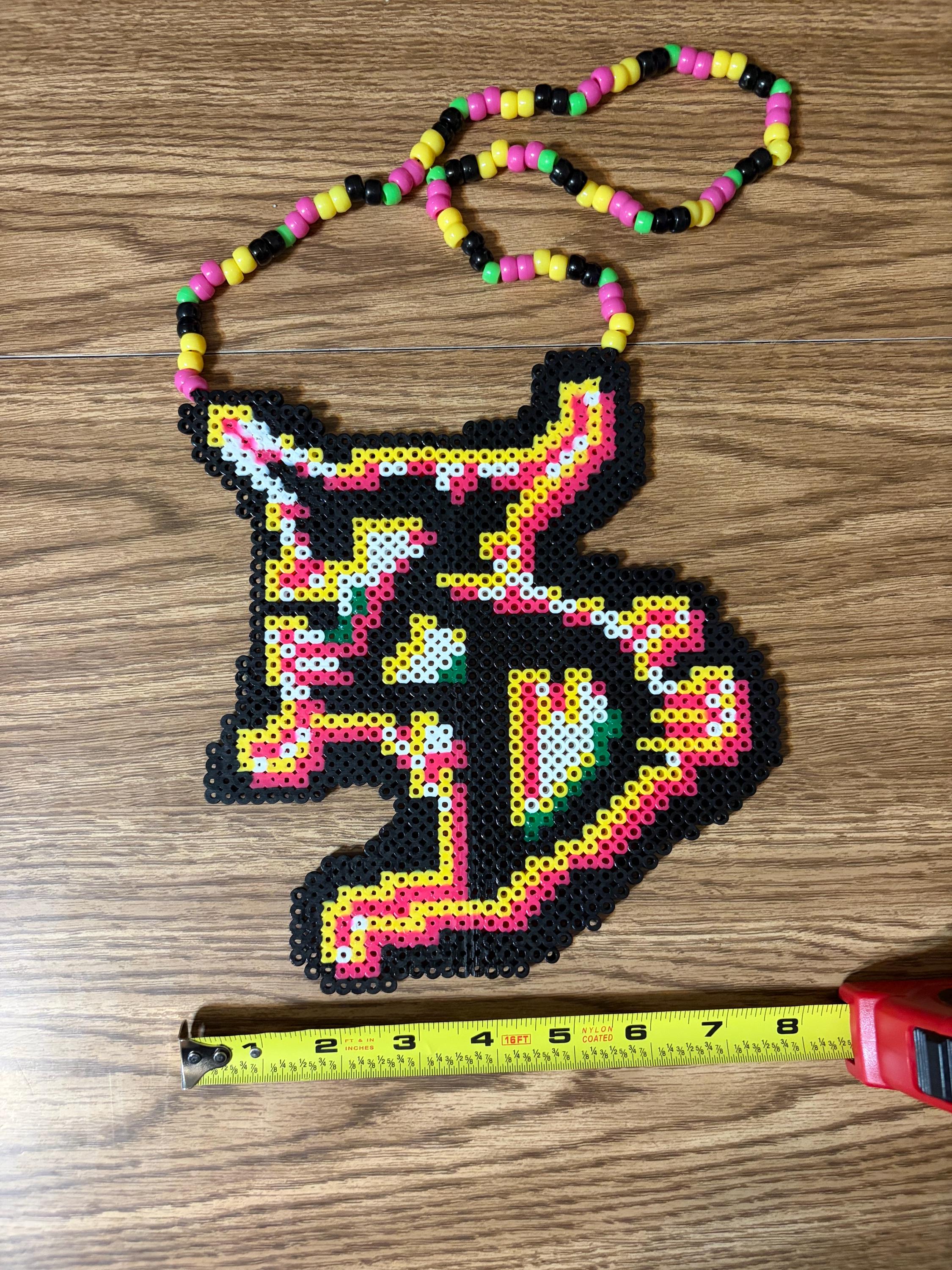 Zed's Dead Perler Necklace - Etsy