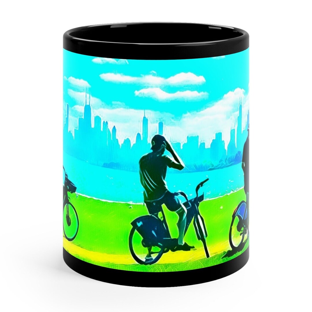 Bike Bros Mug Biking Coffee Mug Biker Coffee Cup Bicycle Coffee Mug