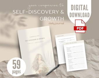 Self-Discovery Journal | Personal Growth Planner (PDF)