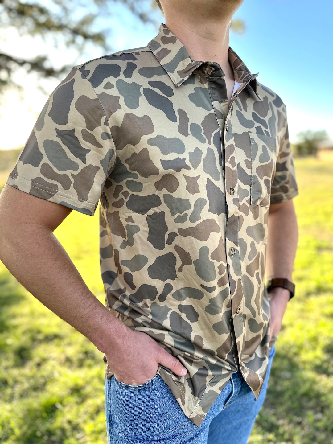 sail camo dunk shirt