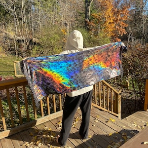 Smokey Holographic Pashmina