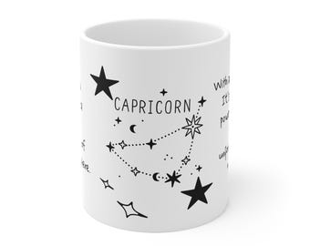 Capricorn, star signs, zodiac, sexy naughty gifts, gift ideas, Christmas ideas, coffee mugs