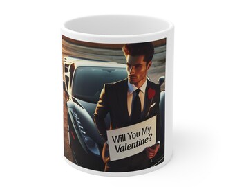 Real Estate Agent Valentine Mug, Luxury Car Lover Gift