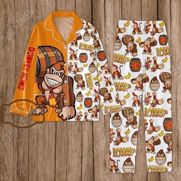 Donkey kong pjs sale