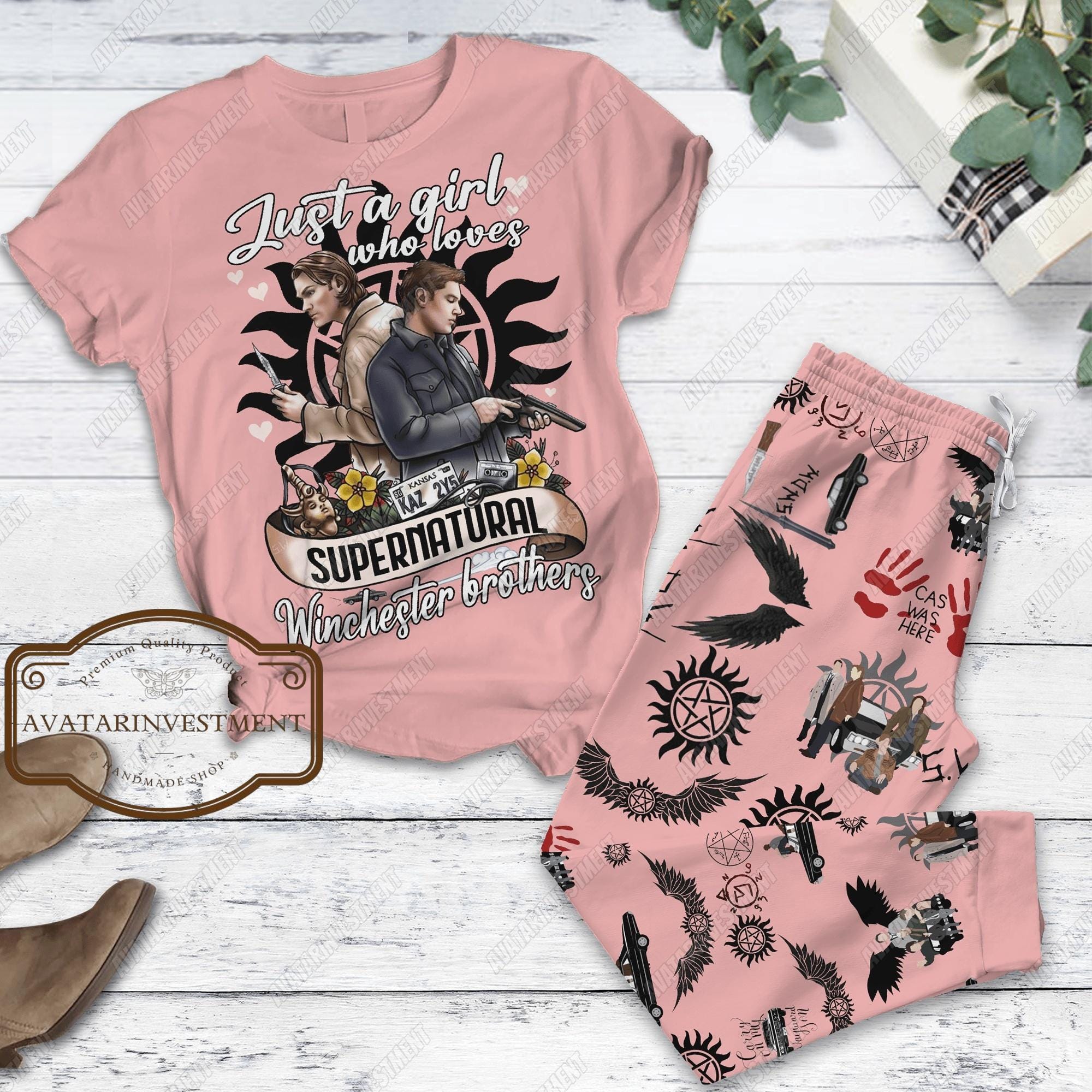 Supernatural sleep pants hotsell