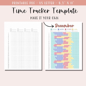 Può includere: Modello di tracciamento del tempo stampabile per dicembre. Il modello è diviso in 31 giorni e ha quattro sezioni codificate a colori per il sonno, il lavoro, lo studio e il divertimento. Ogni giorno è diviso in 24 ore.