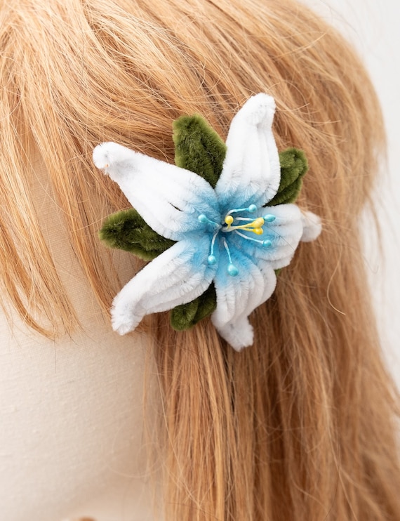 Zelda Silent Princess, Flower Hair Clip, Made of Twist Sticks - Etsy