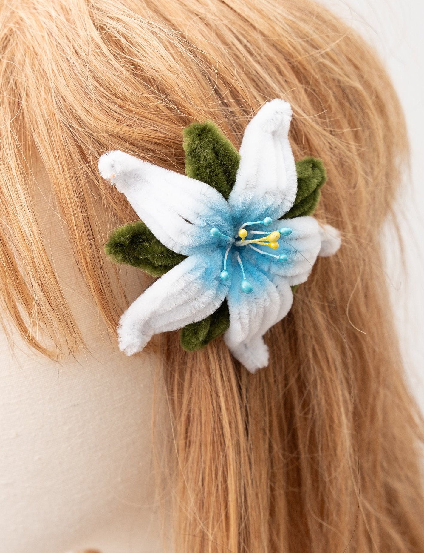 Zelda Silent Princess, Flower Hair Clip, Made of Twist Sticks - Etsy