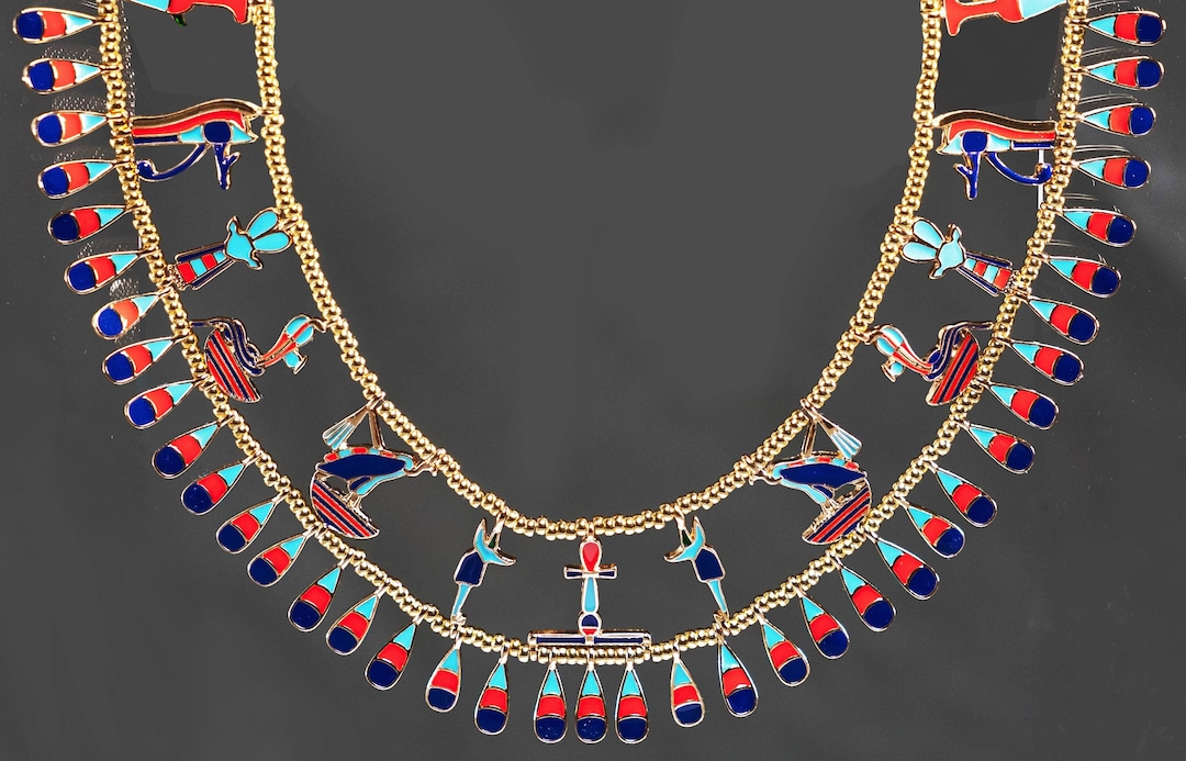 Replica Ancient Egyptian Jewelry, Necklace of Princess Khenmet