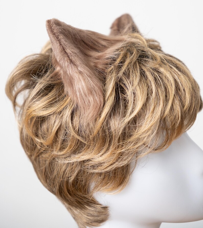 Brown Dog Ears, Jackal Ears, Brown Cat Ears, Cosplay Anime Headwear