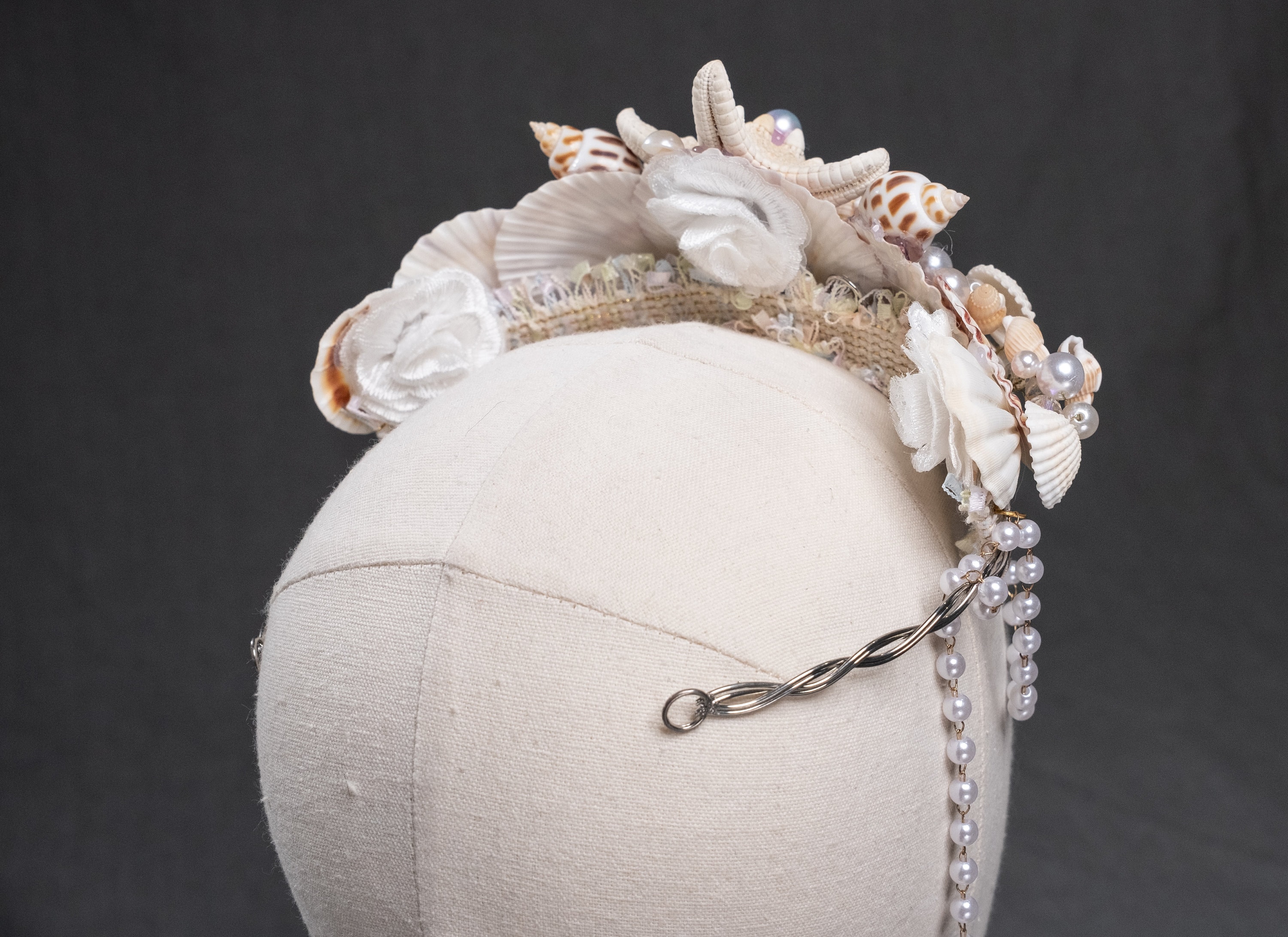 Raw Crystal Quartz Headband Crown - Rhinestone Tiara