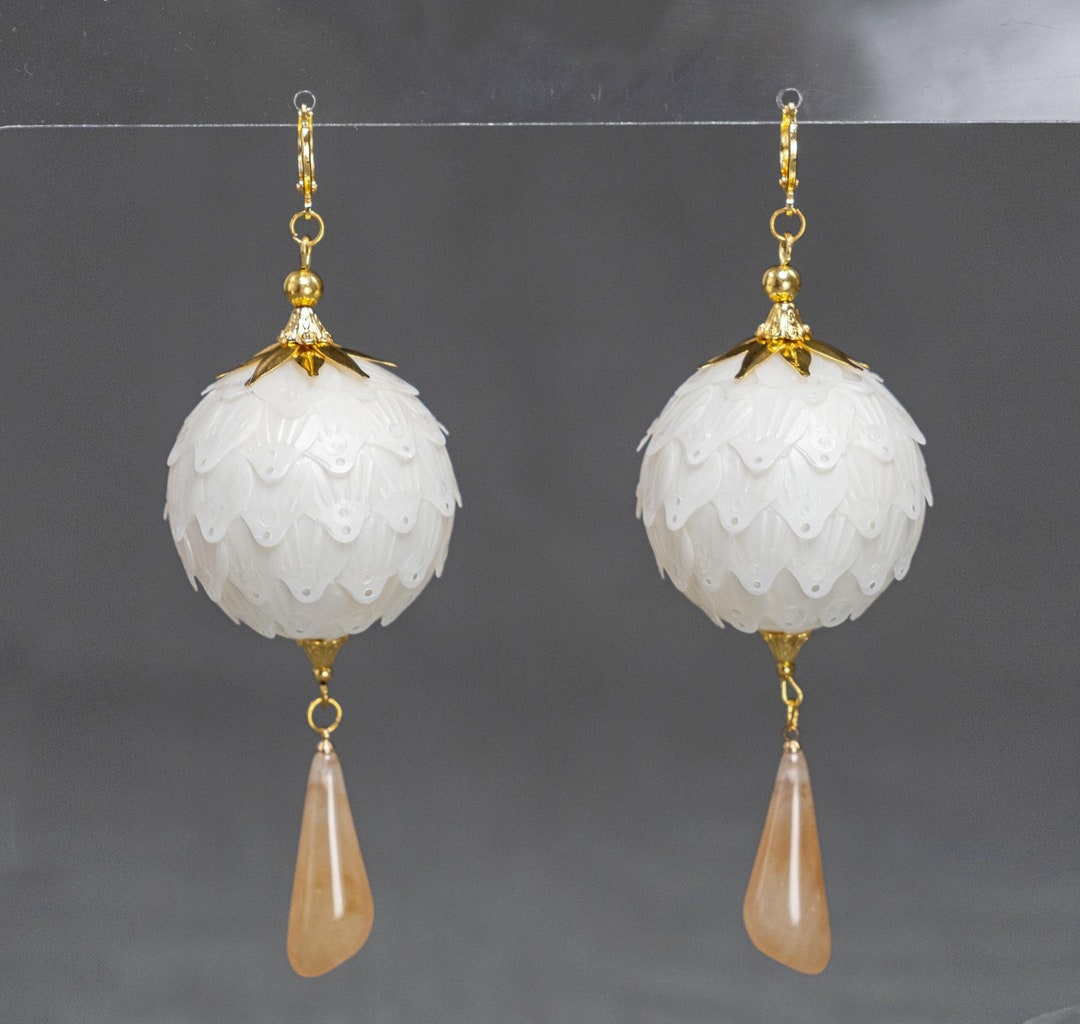 Zelda Earrings, Non-piercing Ear Clips, Gold-plated Copper
