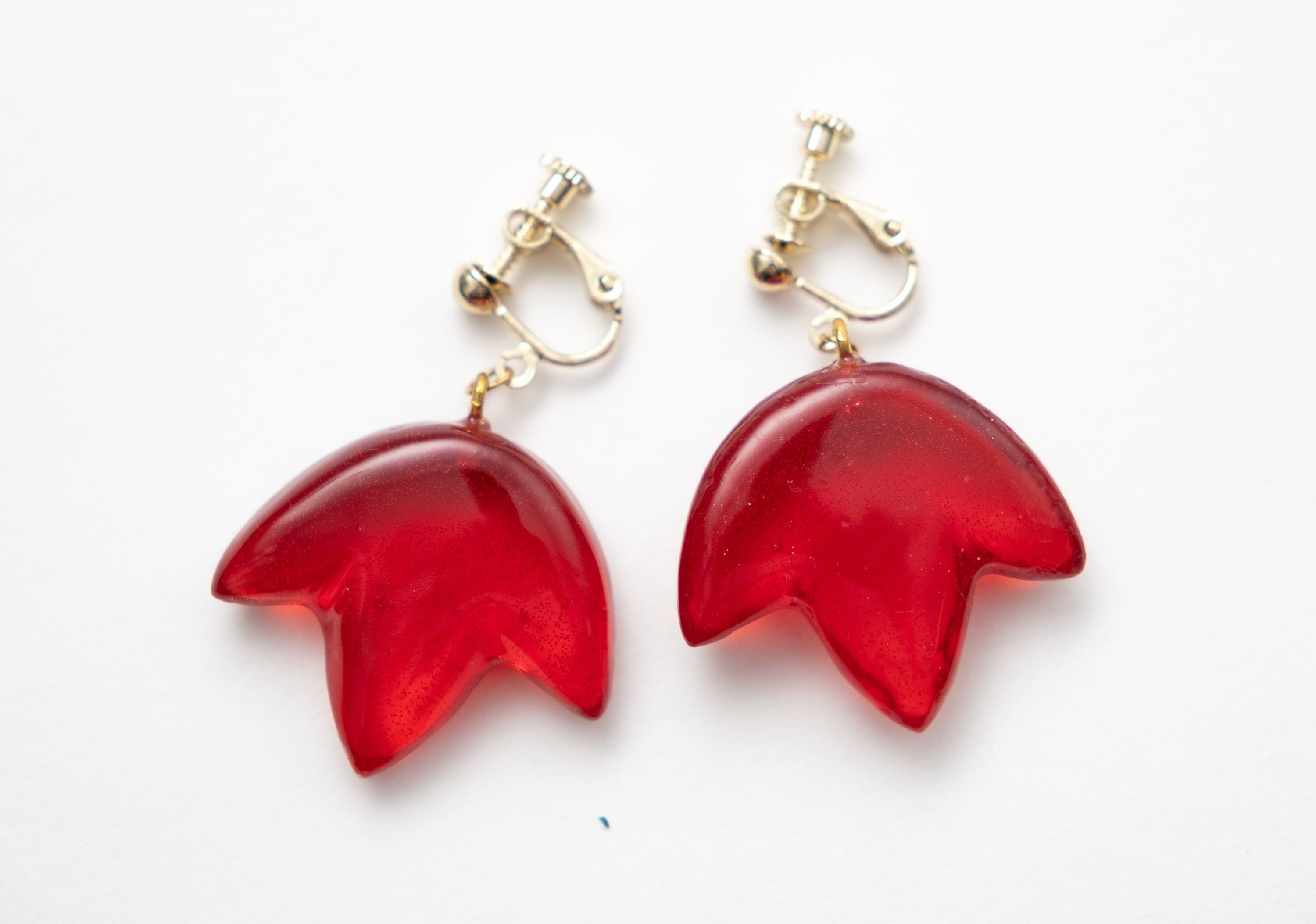 Fate 宮本武蔵 イヤリング、ピアスなしのイヤークリップ、樹脂