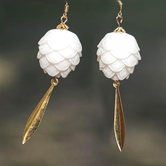 Zelda Earrings, Non-piercing Ear Clips, Gold-plated Copper