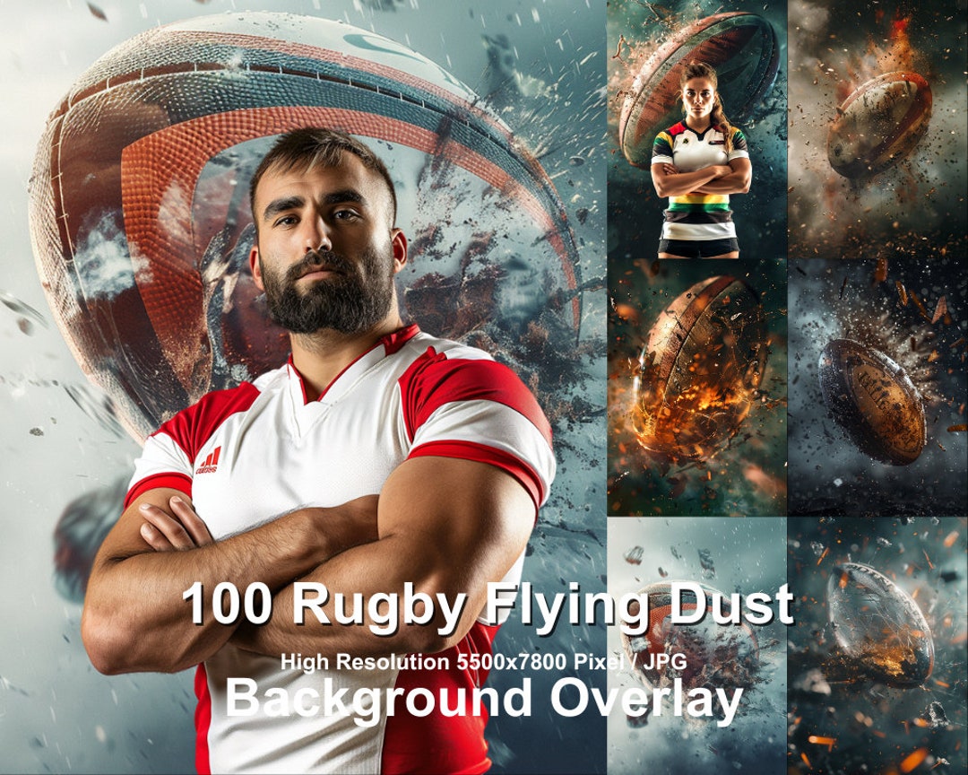 Exploding Rugby Ball Sports Backgrounds | 100 Epic Exploding Rugby Ball Digital Backgrounds ...