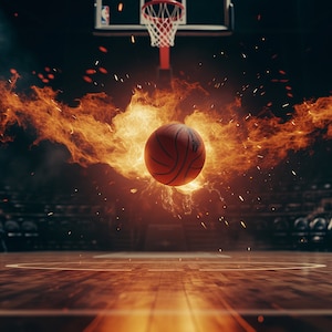 Collection of 20 Basketball-themed Images for Sports Photo Backgrounds ...