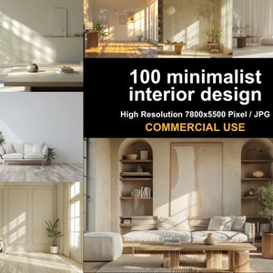 Stockfoton för minimalistisk inredning: Moderna vardagsrumsbakgrunder (100 bilder)