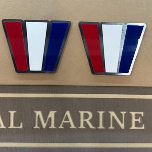 thumbnail image 2 of WELLCRAFT Boat Decals – 6-Piece Set Of Marine Vinyl Emblems 2 of 6