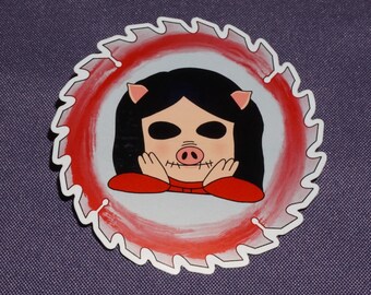 Piggy Angel - sticker