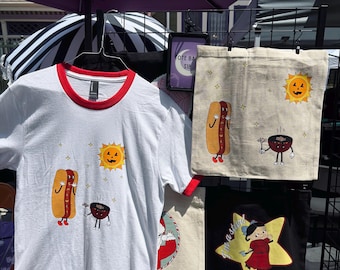 Summerweenie - Ringer Tee