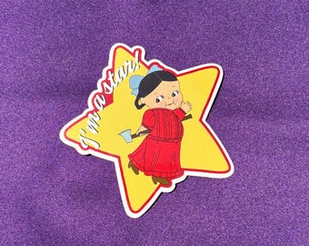 I’m a star! - sticker