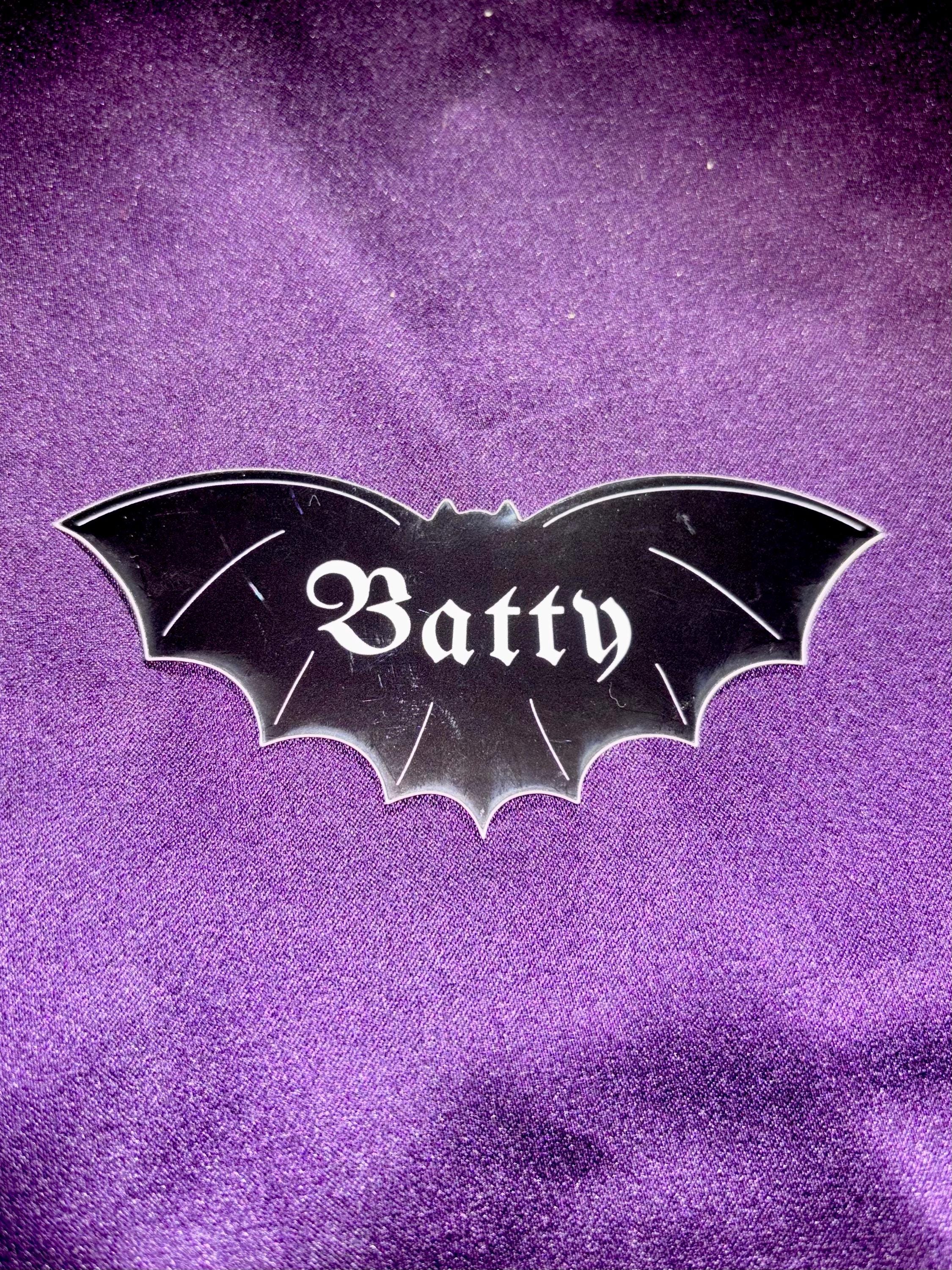Batty Bat - Sticker - Etsy