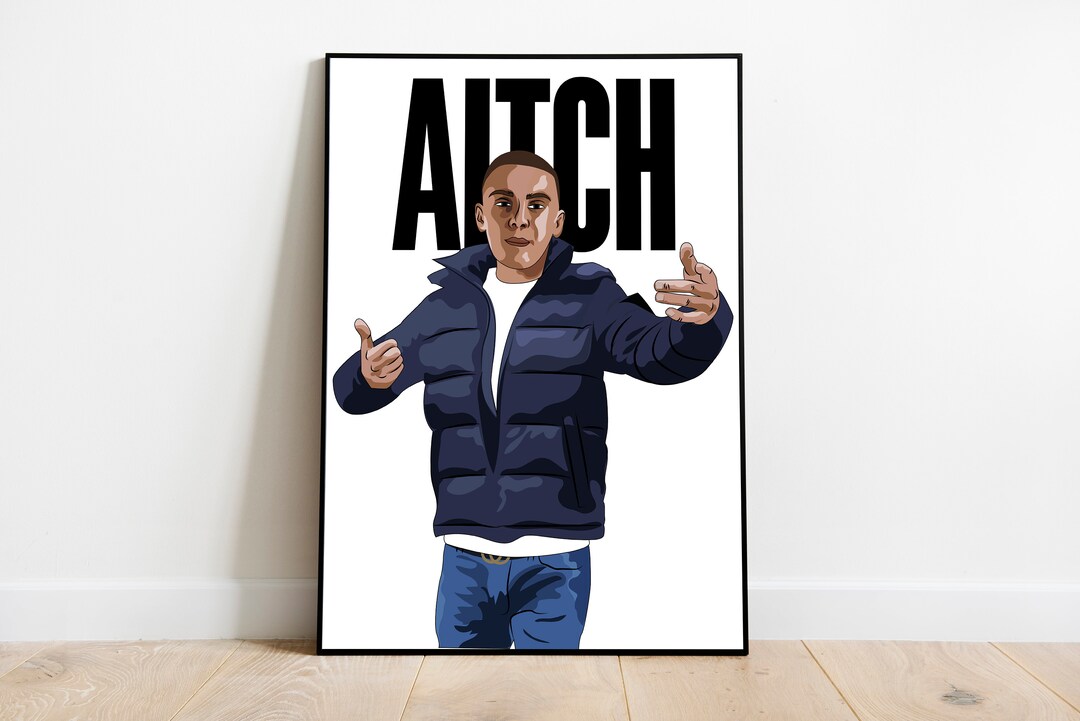AITCH Rapper Print - Etsy