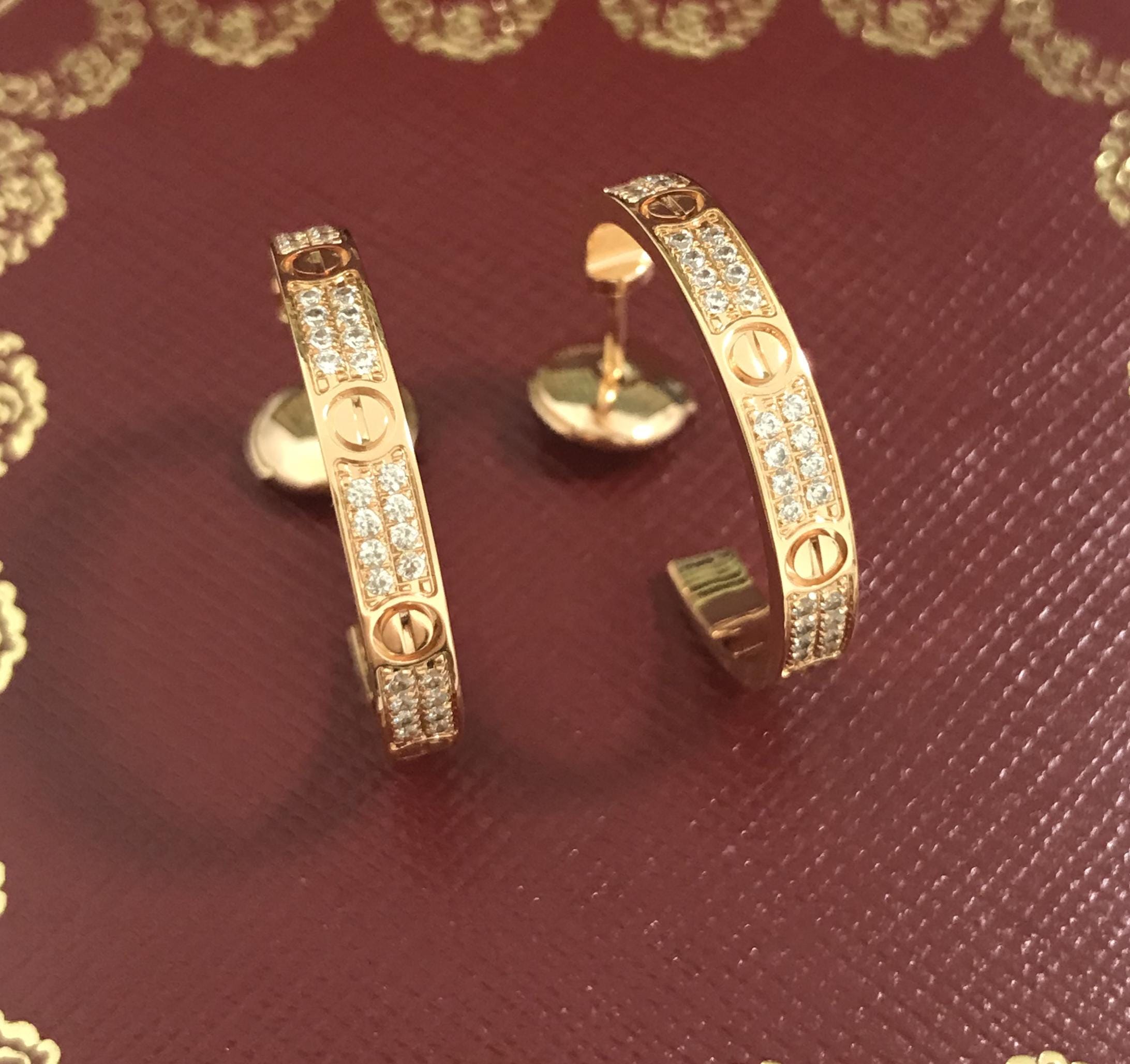 Cartier love earrings México