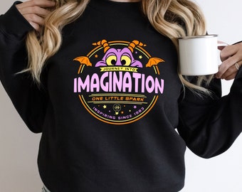 Elevate Your Epcot Experience with Stylish Figment Tops, Girls' Vacation Sweatshirts from Disney