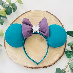 Frozen Inspired Minnie Mickey Mouse Ears Headband