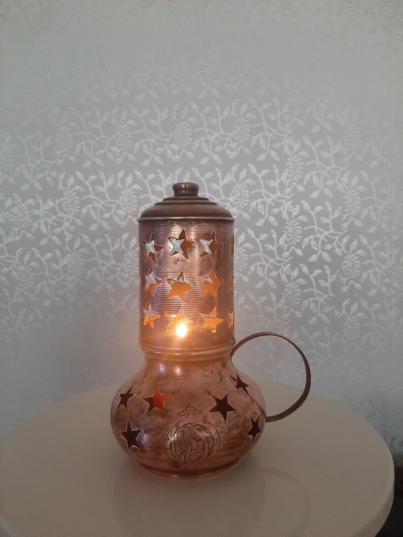 Walther&co copper candle holder