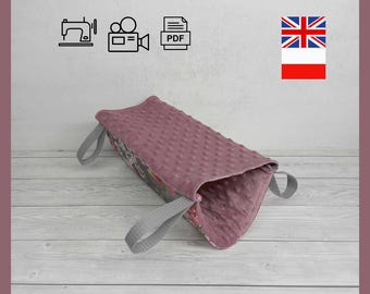 Double Hammock Tunnel Sewing Pattern PDF Tutorial | Small Pet Cage Accessories | Chinchilla, Guinea Pig, Ferret, Rat, Rabbit Bed