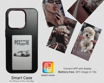 E ink iPhone case, Smart iPhone case with NFC technology