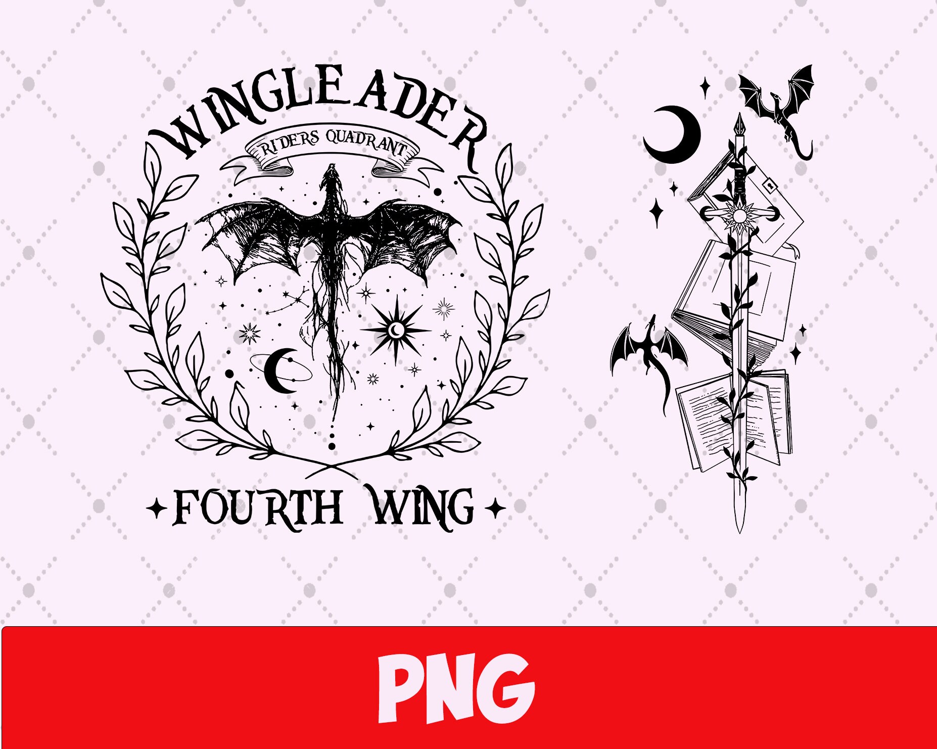 Basgiath War College Png Fourth Wing Png Wing Leader Png Etsy Nederland