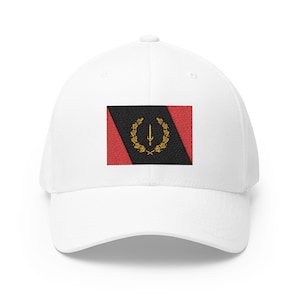 African American Heritage flag Cap | Structured Closed-Back Hat