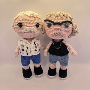 Handgefertigte Amigurumi-Freunde, Mini-me Bild 6