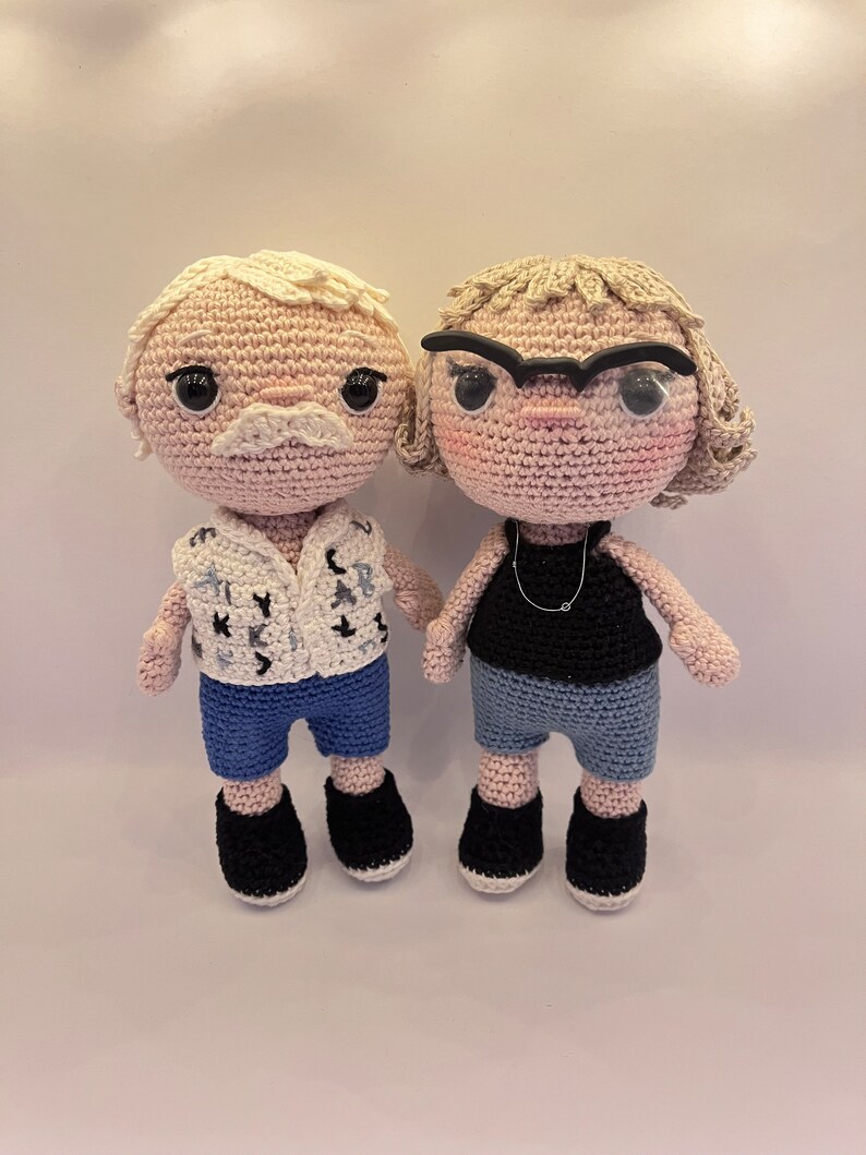 Handgefertigte Amigurumi-Freunde, Mini-me Bild 6