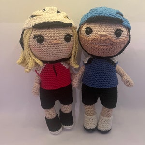 Handgefertigte Amigurumi-Freunde, Mini-me Bild 4