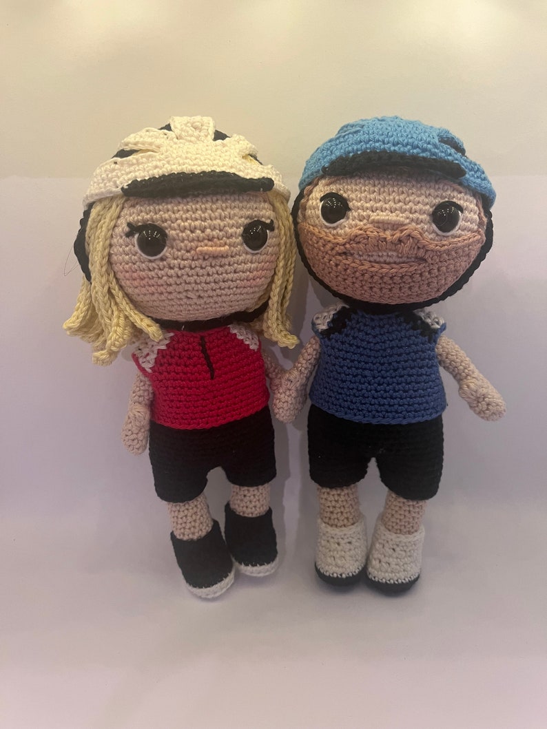 Handgefertigte Amigurumi-Freunde, Mini-me Bild 4